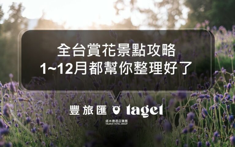 2022全台賞花景點懶人包|超美薰衣草、油桐花季都在這!