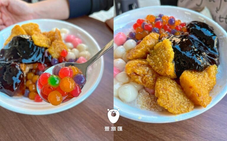 美滿冰菓室高雄左營區美食｜老饕必點手工Ｑ彈梗粽冰！彩色珍珠超繽紛｜美滿冰菓室美滿冰菓室