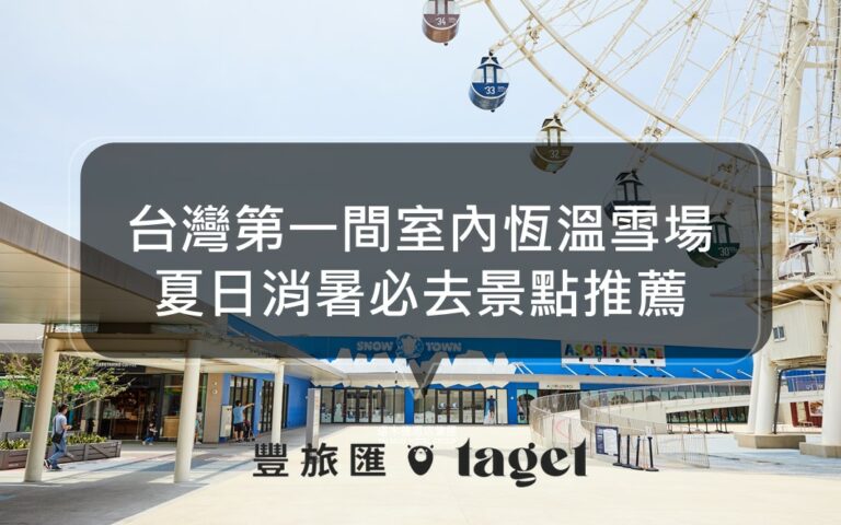 夏日玩樂指南｜親子景點推薦！來SNOWTOWN雪樂地玩雪吧！夏天解暑好去處