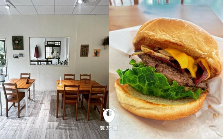 苗栗竹南早午餐推薦｜大埔住宅區質感咖啡廳！餐點美味又好停車｜厚CAFE