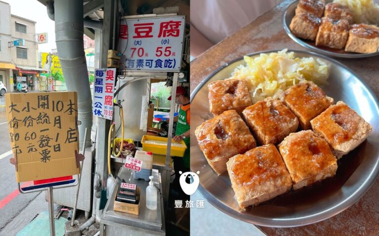 台南南區美食推薦｜台南超人氣臭豆腐！炸的金黃酥脆還很臭｜夏林臭豆腐
