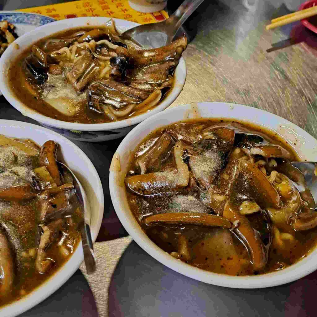 台南神農街美食 阿江鱔魚意麵