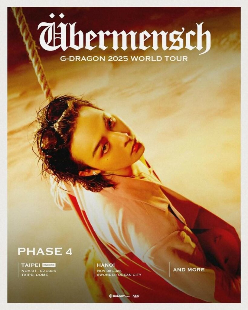 G-DRAGON 2025 WORLD TOUR [Übermensch]