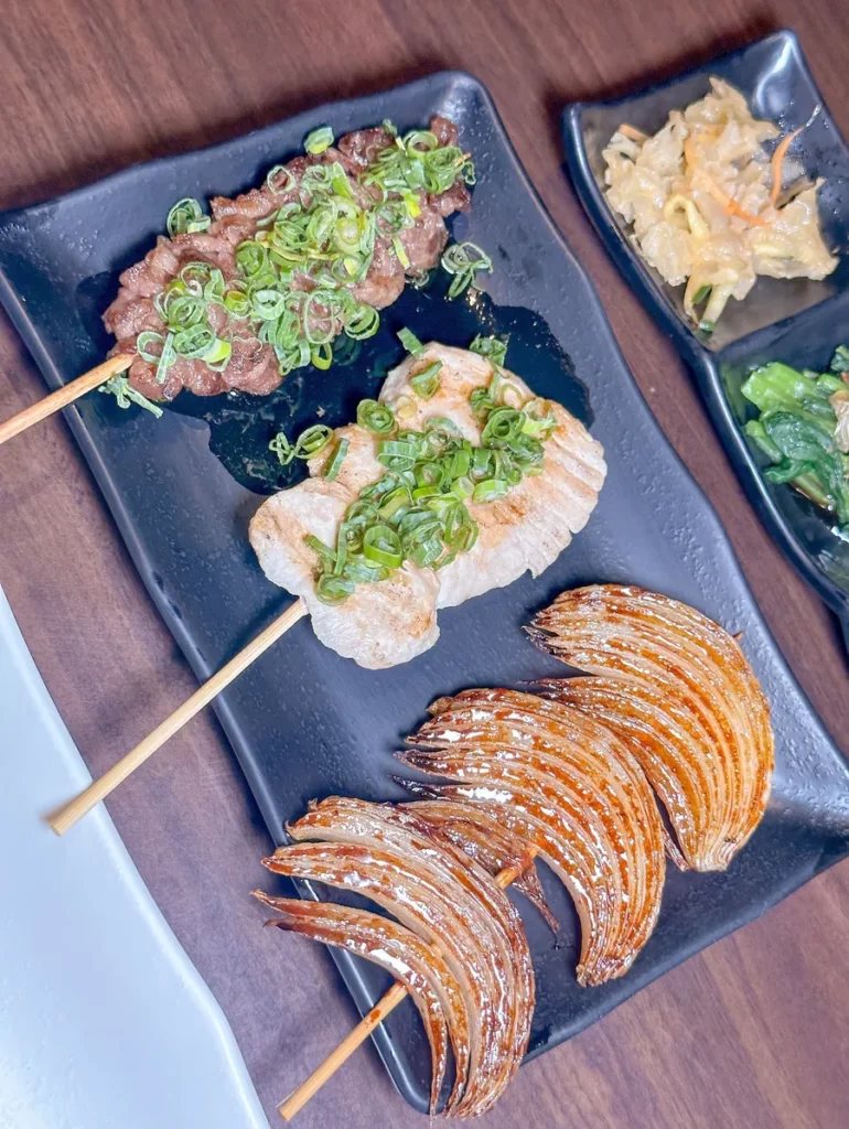 御三家備長炭串料理