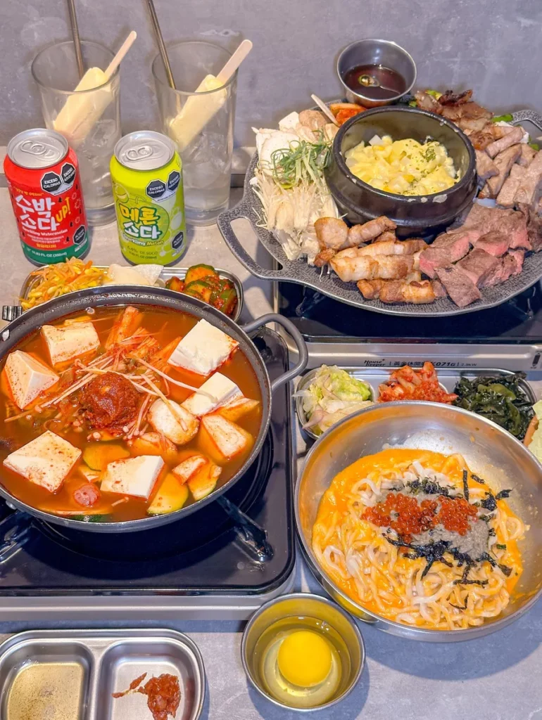 推擠韓食